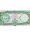 1961 Mozambique 100 Escudos Banknote