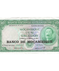 1961 Mozambique 100 Escudos Banknote