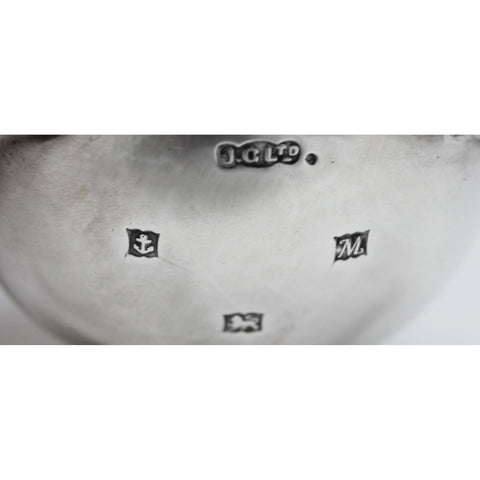 1961 Sterling Silver Cream Jug Silversmith J O Ltd Birmingham Hallmarks