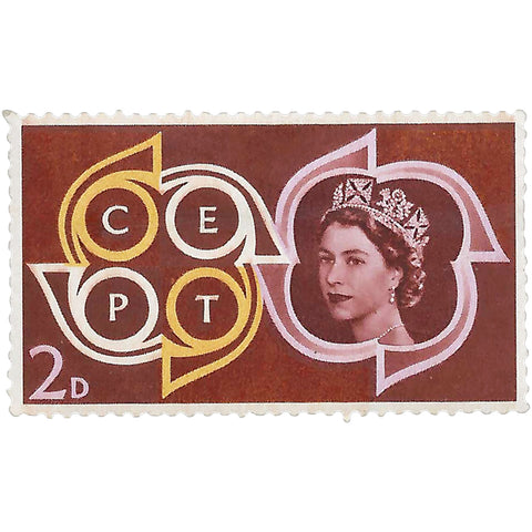 1961 2 d Elizabeth II Stamp United Kingdom Europa (C.E.P.T.)
