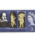 1964 3 d Elizabeth II Stamp United Kingdom Puck and Bottom in A Midsummer Night's Dream Shakespeare Festival