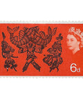 1965 6d Elizabeth II Stamp United Kingdom Trinidad Carnival Dancers