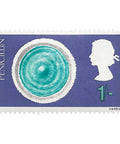 1967 1 Shilling Elizabeth II Stamp United Kingdom Penicillin Mould Discoveries