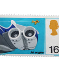 1967 Stamp United Kingdom 1 / 6 - British Shilling Elizabeth II Vickers VC - 10 twin jet engines