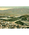 1969 Athens, Greece – View of the Zappeion from the Acropolis Postcard