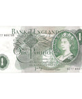 1970 - 1978 England 1 Pound Banknote