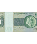 1970 Brazil 1 Cruzeiro Banknote