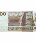 1970 Netherlands 100 Gulden Banknote