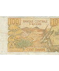 1970 Algeria 100 Dinars Banknote