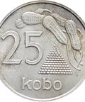 1973 25 Kobo Nigeria Coin