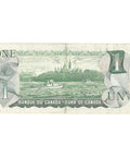 1973 1 Dollar Canada Banknote Portrait of Elizabeth II