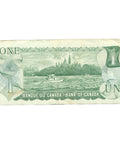 1973 Canada 1 Dollar Banknote – Bank of Canada