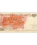 1976 Poland 100 Złotych Banknote