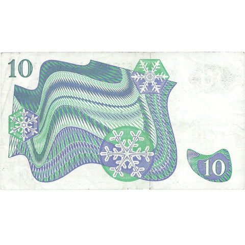 1977 Sweden 10 Kronor Banknote