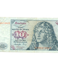 1977 Germany 10 Deutsche Mark Banknote