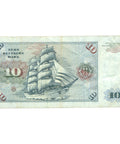 1977 Germany 10 Deutsche Mark Banknote