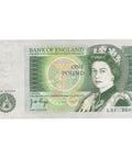 1978 - 1981 England 1 Pound Banknote