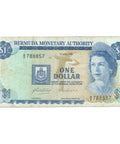 1978 Bermuda 1 Dollar Banknote