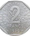 1979 2 Francs France Coin