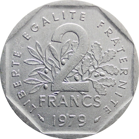 1979 2 Francs France Coin