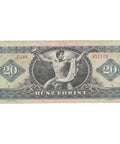 1980 20 Forint Hungary Banknote Portrait of György Dózsa