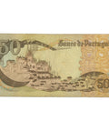 1980 Portugal 50 Escudos Banknote