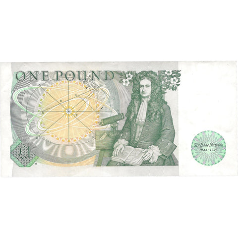 1981 - 1984 England 1 Pound Banknote