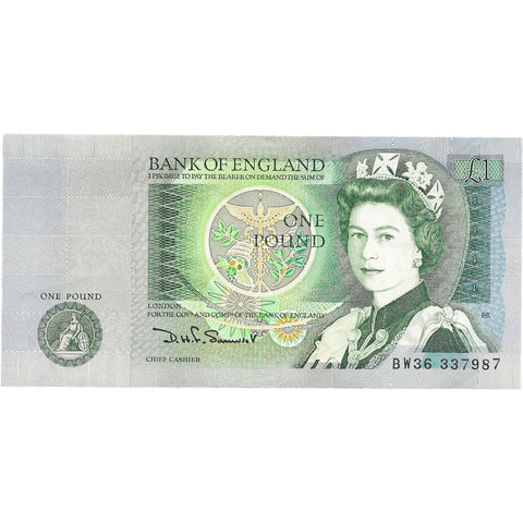 1981 - 1984 England 1 Pound Banknote