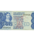 1981 South Africa 2 Rand Banknote