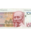 1982 Belgium 100 Francs Banknote