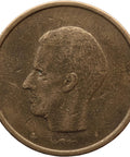 1982 20 Francs Belgium Baudouin I Coin French text