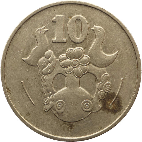 1983 10 Cents Cyprus Coin