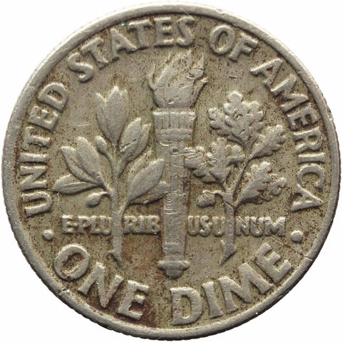 1985 One Dime Roosevelt United States Coin Philadelphia Mint