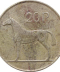 1986 20 Pingin Ireland Coin