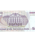 1986 Austria 50 Schilling Banknote