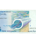 1987 Israel 5 New Sheqalim Banknote