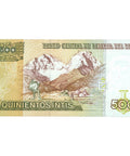 1987 Peru 500 Intis Banknote