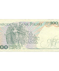 1988 Poland 200 Złotych Banknote