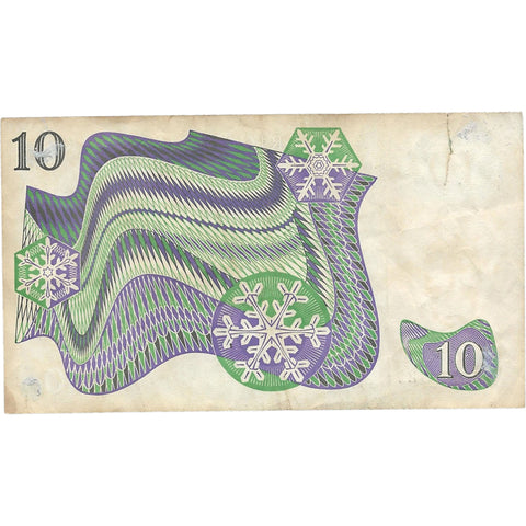 1988 Sweden 10 Kronor Banknote