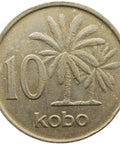 1988 10 Kobo Nigeria Coin
