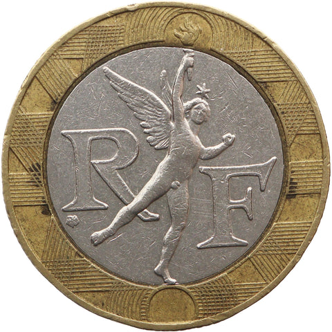 1988 10 Francs France Coin Mint Paris Génie de la Liberté