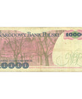 1988 Poland 10,000 Złotych Banknote