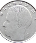 1991 1 Franc Belgium Coin French text