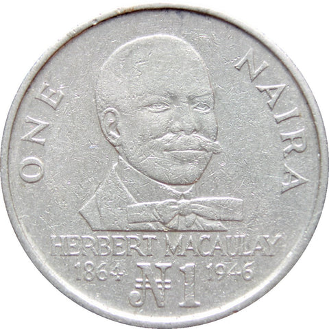 1991 1 Naira Nigeria Coin