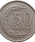 1991 50 Groszy Poland Coin