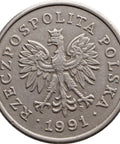 1991 50 Groszy Poland Coin