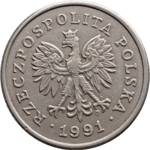1991 50 Groszy Poland Coin
