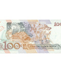 1991 Brazil 100 Cruzados Banknote