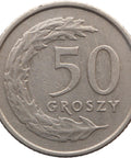 1991 50 Groszy Poland Coin