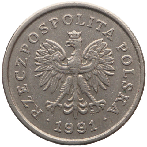 1991 50 Groszy Poland Coin